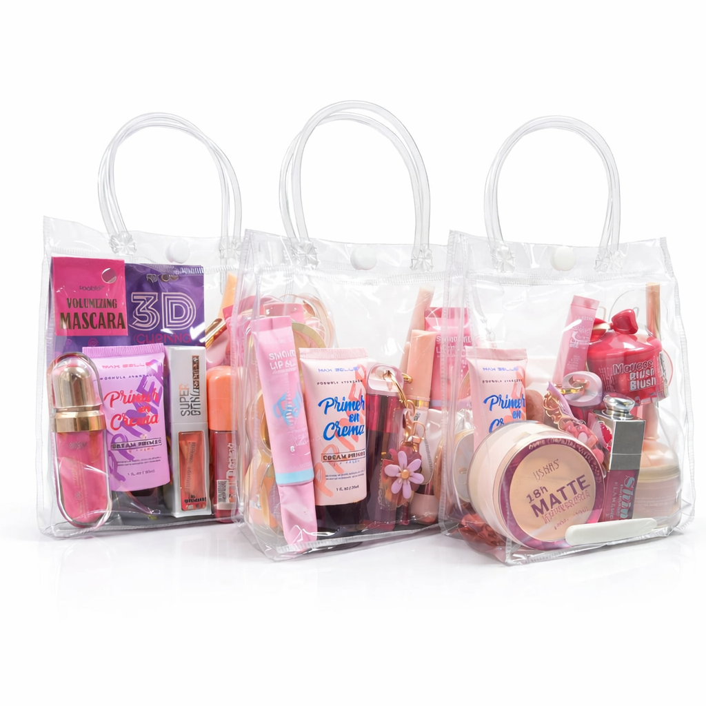 Glassy Essentials Bolsa De Regalo Maquillaje 12pzs Surtidas