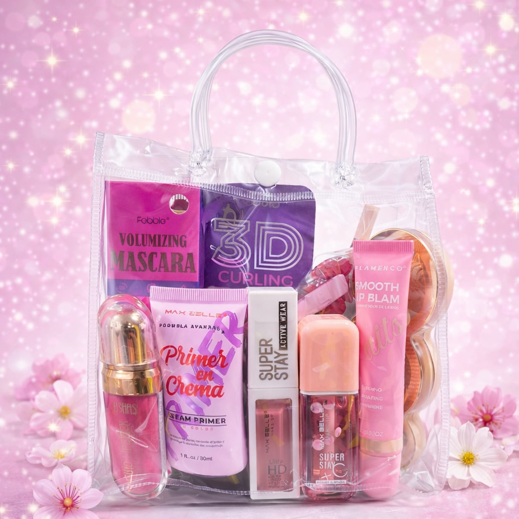 Glassy Essentials Bolsa De Regalo Maquillaje 12pzs Surtidas