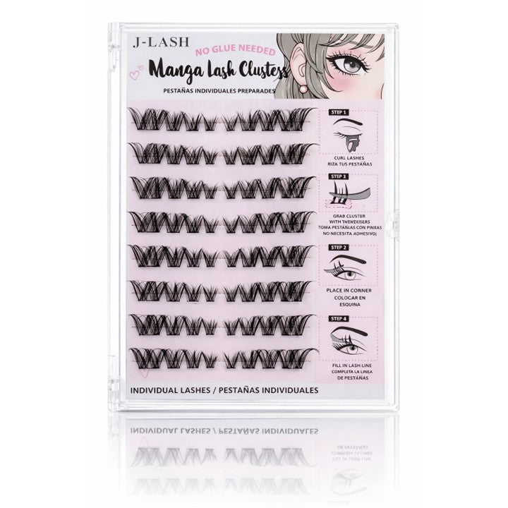 Pestañas Individuales Postizas Preparadas Mod Manga J-lash