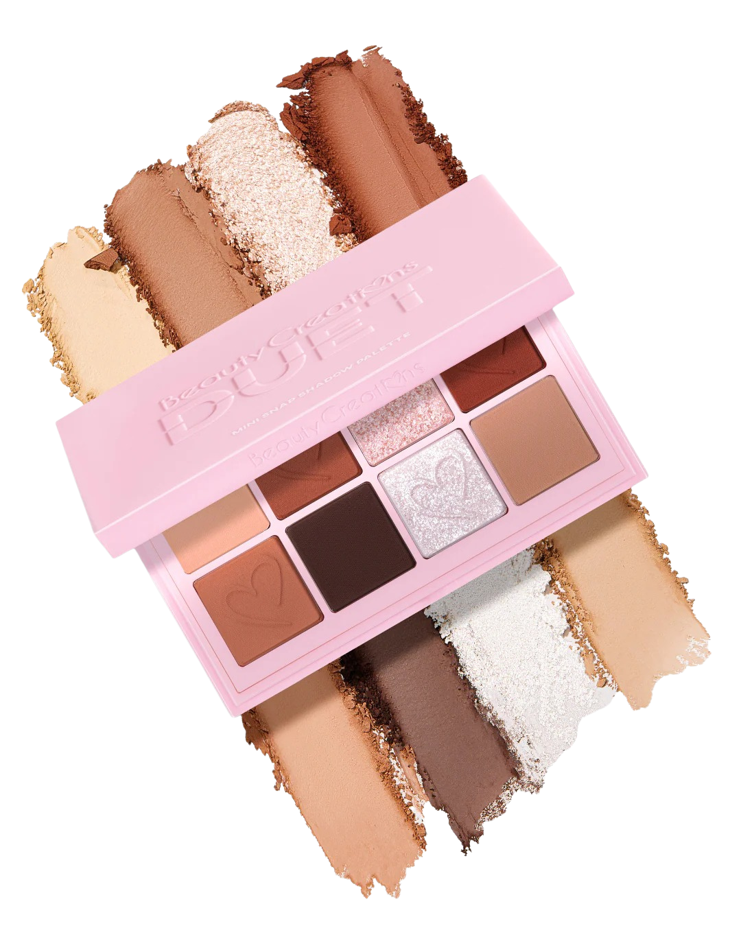 Paleta De Sombra Duet Mini Snap 8 Tonos Beauty Creations
