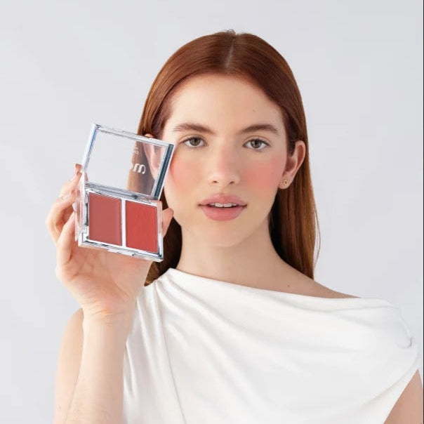 Blush Duo Rubor En Crema Y Polvo Whatever Ruby Rose