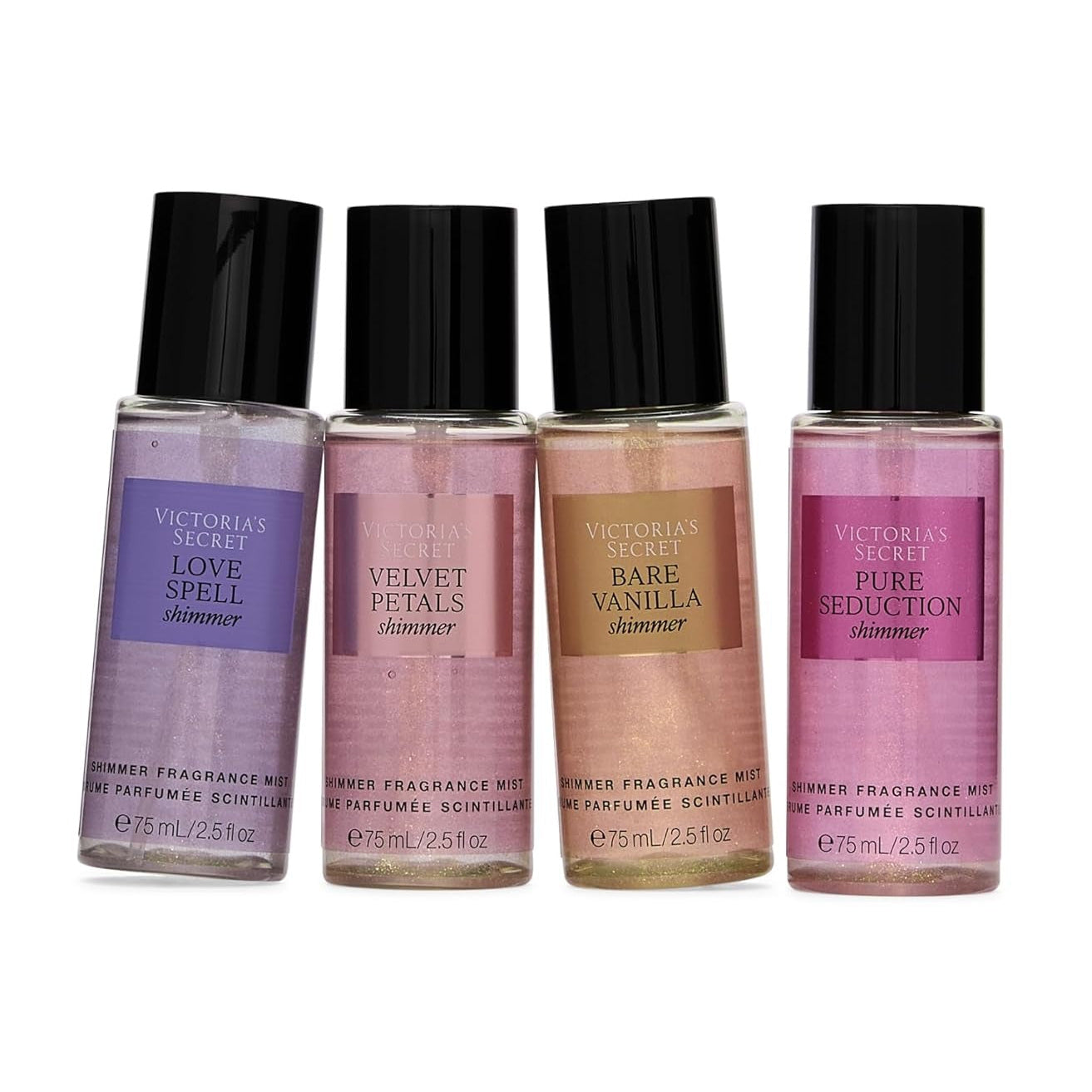 Set De Regalo 4Pzs Victoria's Secret The Best Of Mist Shimmer 75 Ml