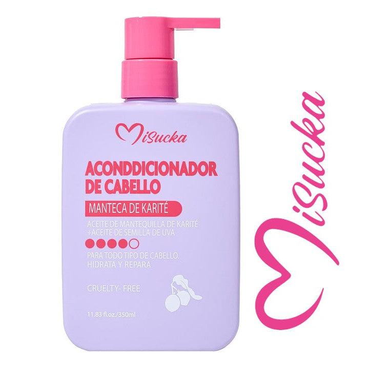 Acondicionador Vegano Aceite Semilla De Uva Hidratante 350mL Misucka