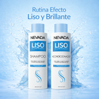 Set Shampoo Y Acondicionador Liso Iluminado Nevada 500ml