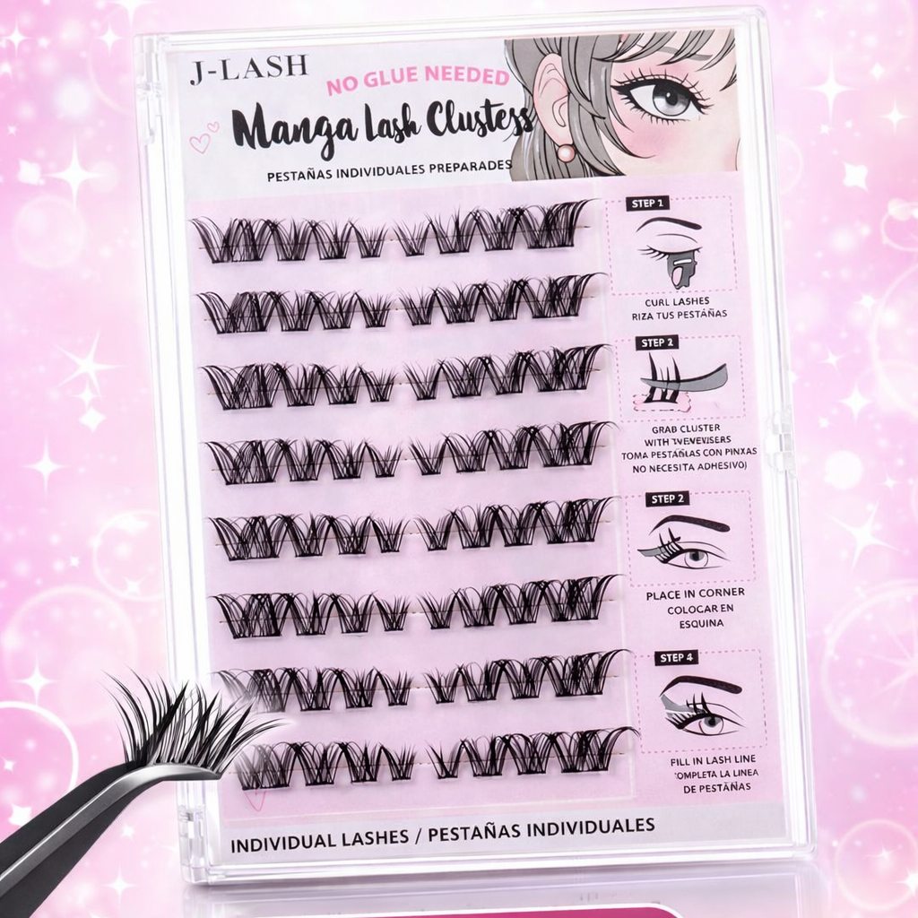 Pestañas Individuales Postizas Preparadas Mod Manga J-lash