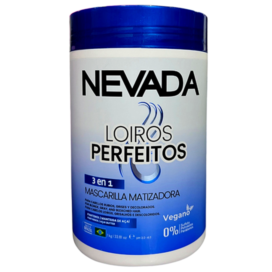 Mascarilla Capilar 3 En 1 Rubios Perfectos Matiza 1kg Nevada