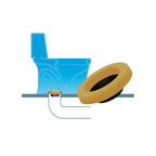 Sello Antifuga Wc Marca Hoffens Anti-hongos Anillo De Cera