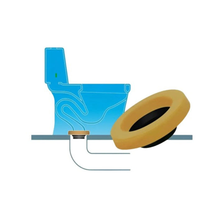 Sello Antifuga Wc Marca Hoffens Anti-hongos Anillo De Cera