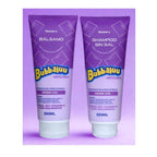 Set Capilar Shampoo Y Balsamo Acondicionador Bubbaluu Uva