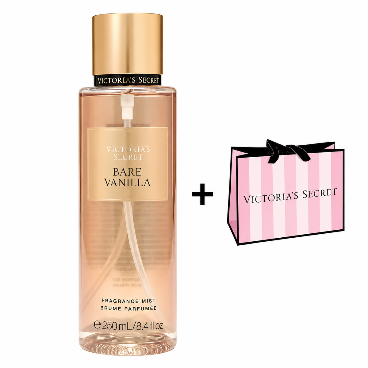 Victorias Secret Bare Vanilla Splash Fragance Mist 250 mL