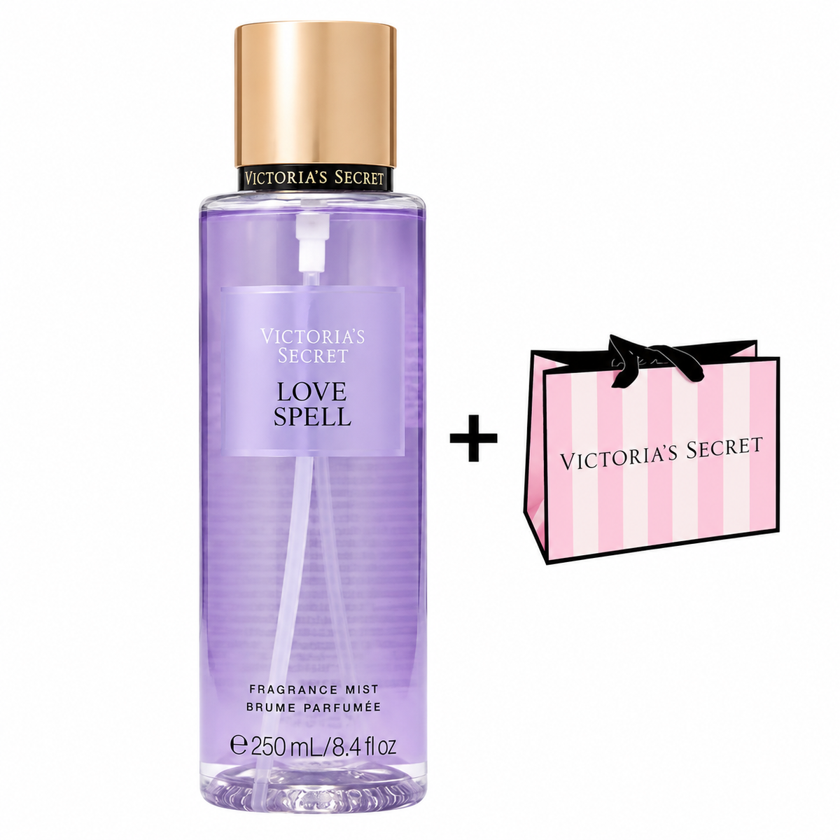 Victorias Secret Love Spell Splash Fragance Mist 250 mL