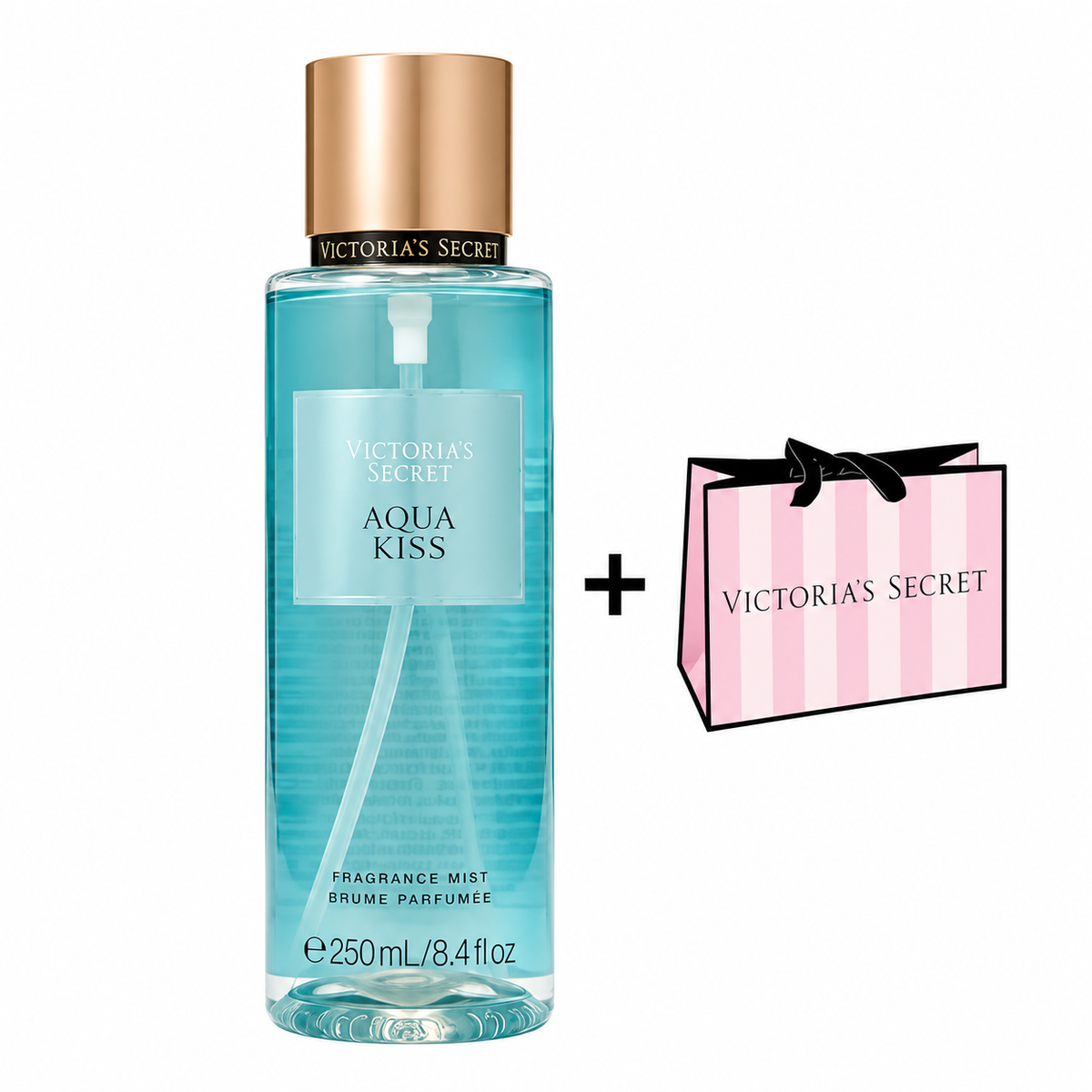 Victorias Secret Aqua Kiss Splash Fragance Mist 250 mL