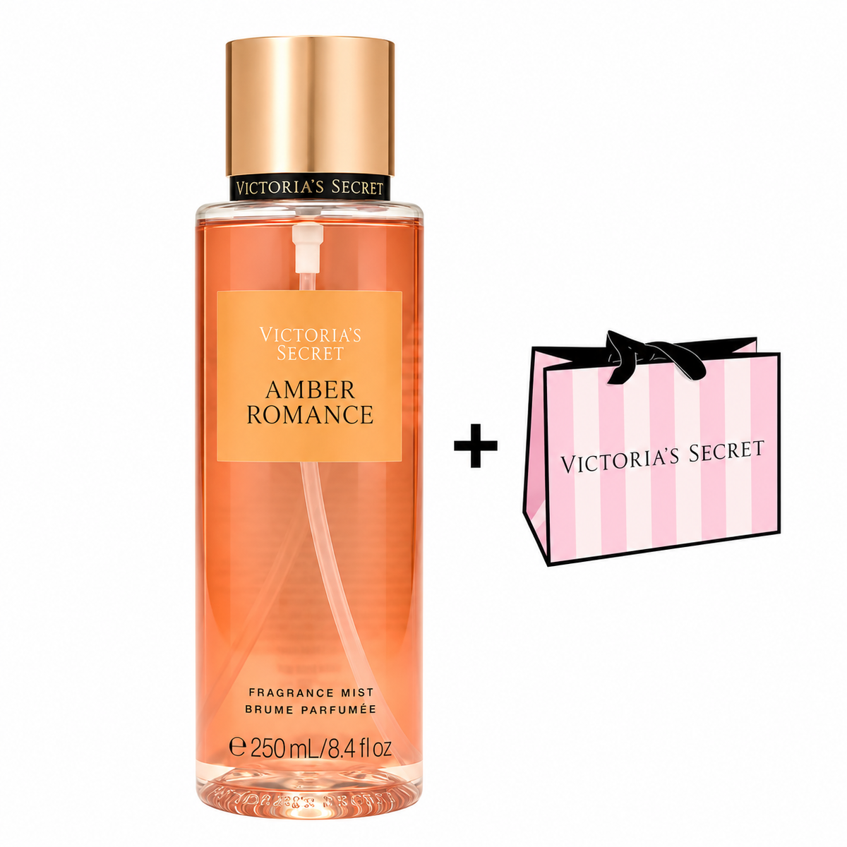 Victorias Secret Amber Romance Splash Fragance Mist 250mL