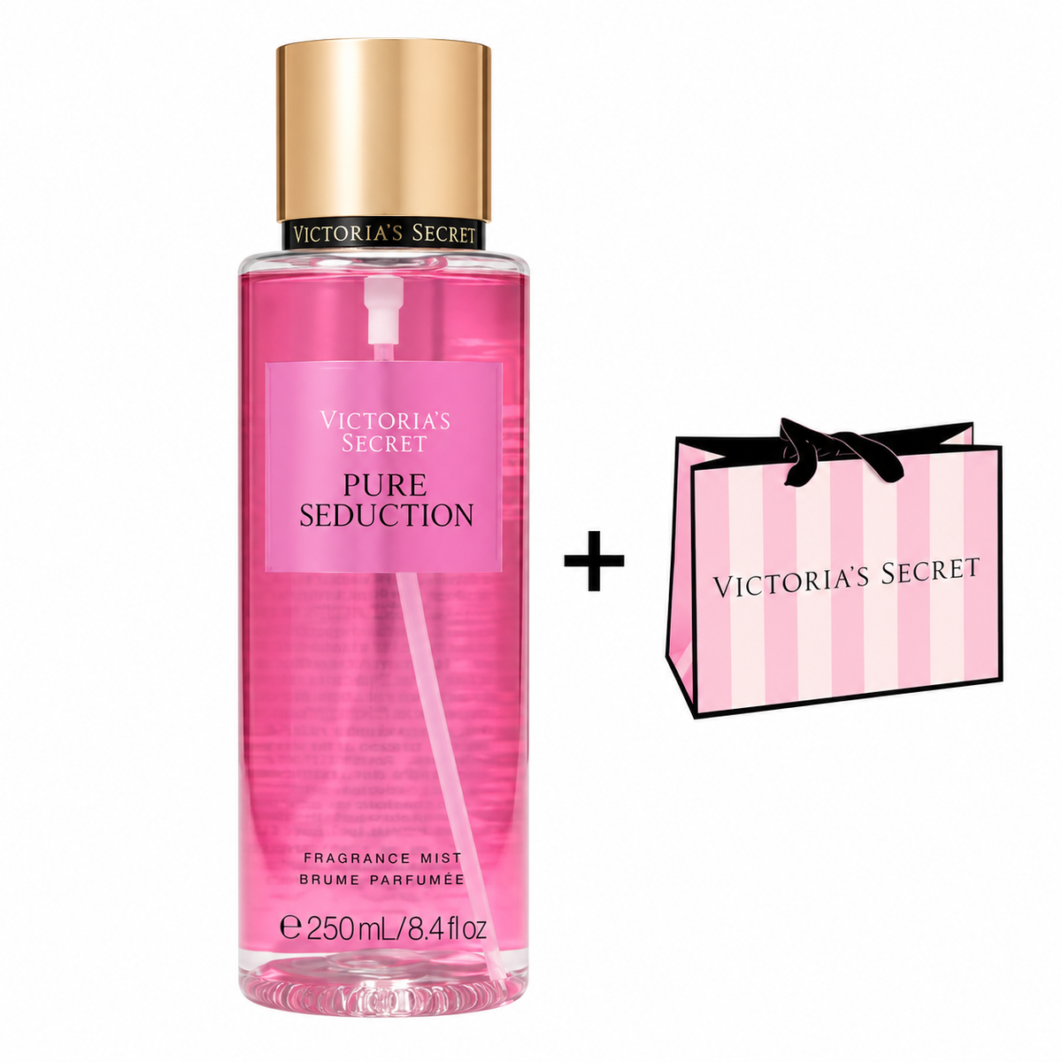 Victorias Secret Pure Seduction Splash Fragance Mist 250 mL