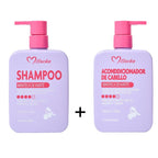 Set Shampoo Acondicionador Y Aceite Manteca Karité Misucka