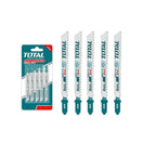 Set 5 Hojas Para Madera Sierra Caladora Total