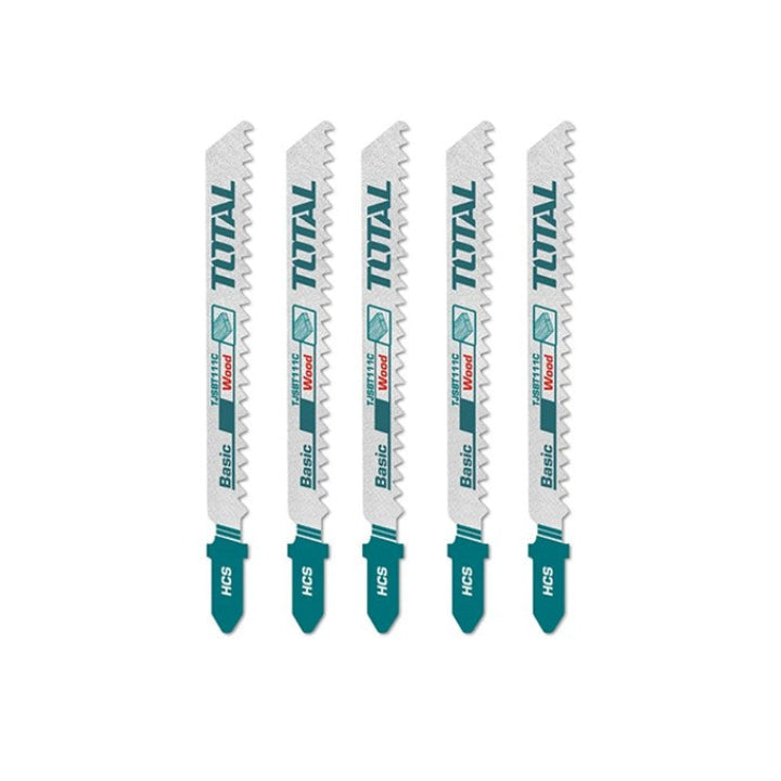 Set 5 Hojas Para Madera Sierra Caladora Total