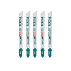 Set 5 Hojas Para Madera Sierra Caladora Total