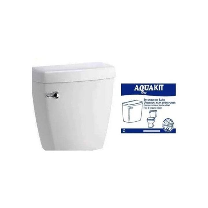Estanque Wc Tomé A Colgar Con fitting Completo Aquakit