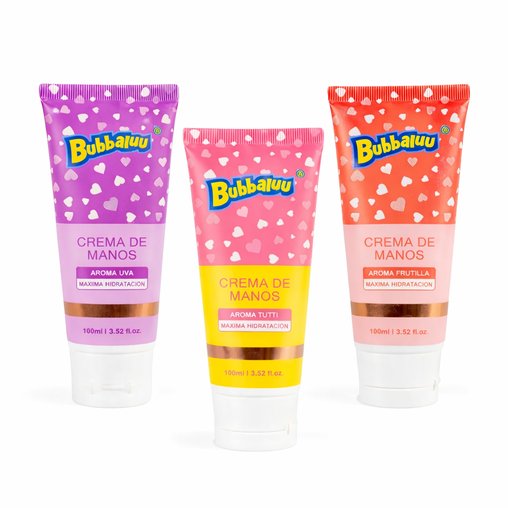 Crema de Manos Maxima Hidratacion Vitamina E Bubbaluu 100gr