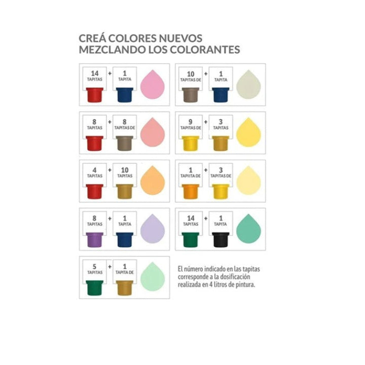 Tinta Universal Color Tone 50 ml Sherwin Williams Colores Varios