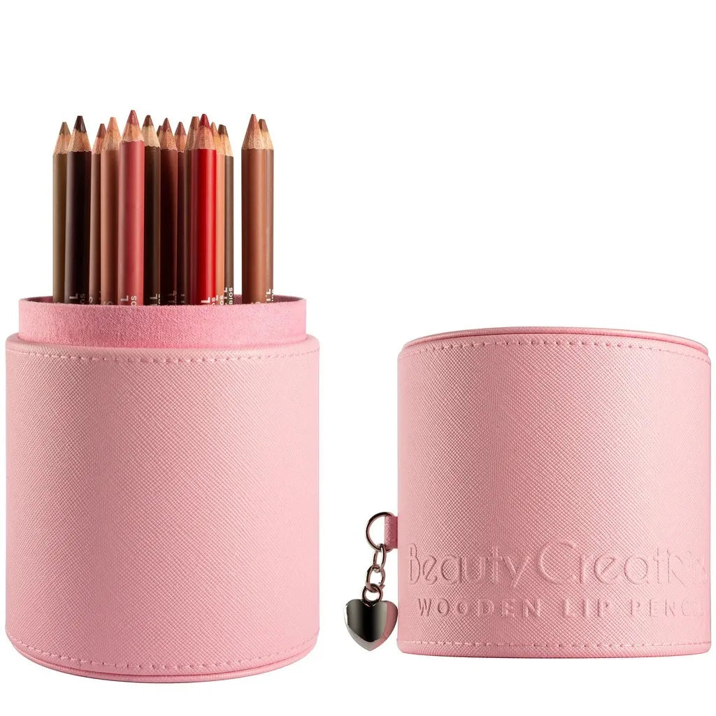 Set Delineadores Labios Beauty Creations 16 Tonos + Estuche Cosmeticos y cuidado del hogar
